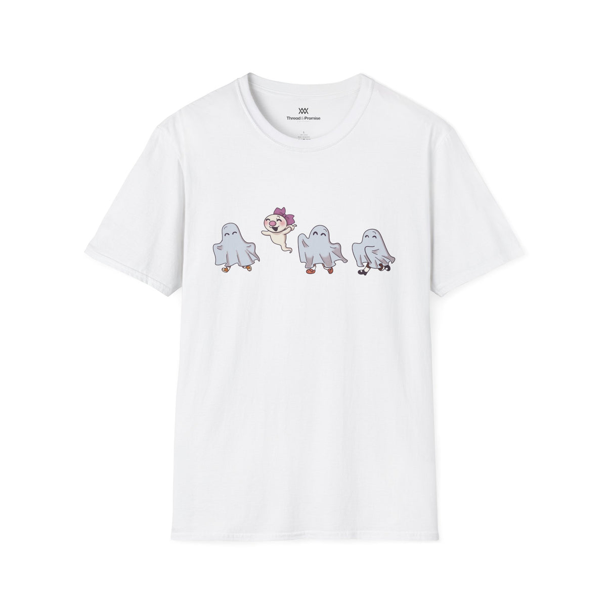 The Lonely Ghost Group Character T-Shirt