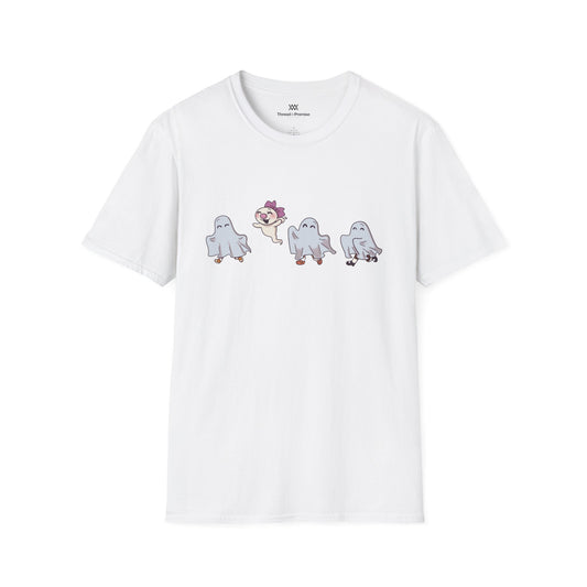 The Lonely Ghost Group Character T-Shirt