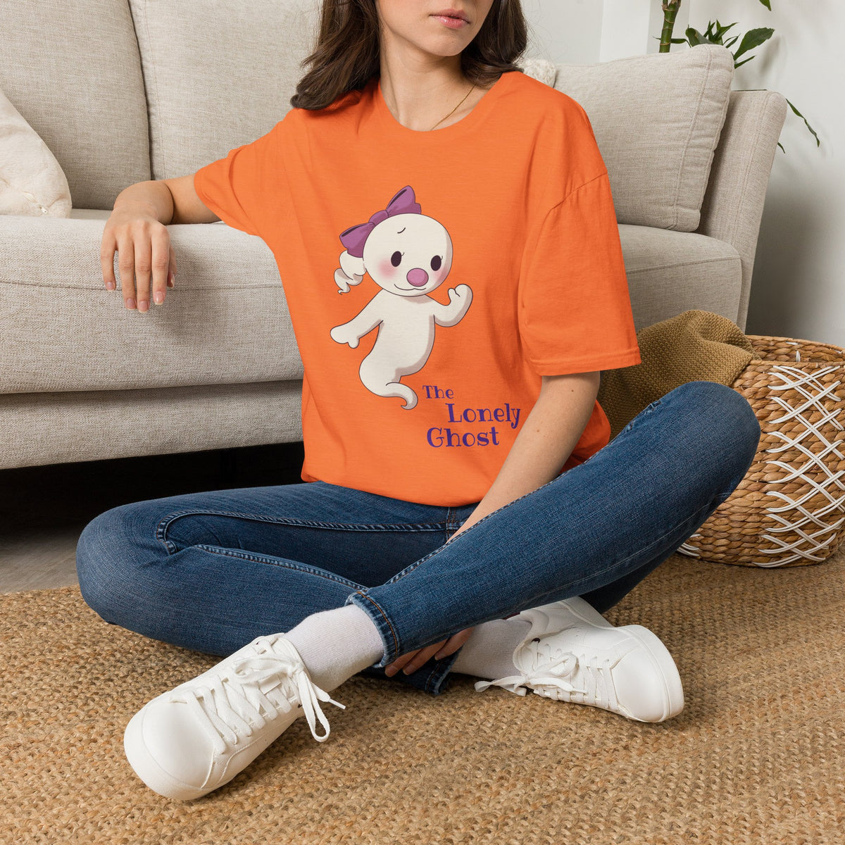 The Lonely Ghost Character T-Shirt