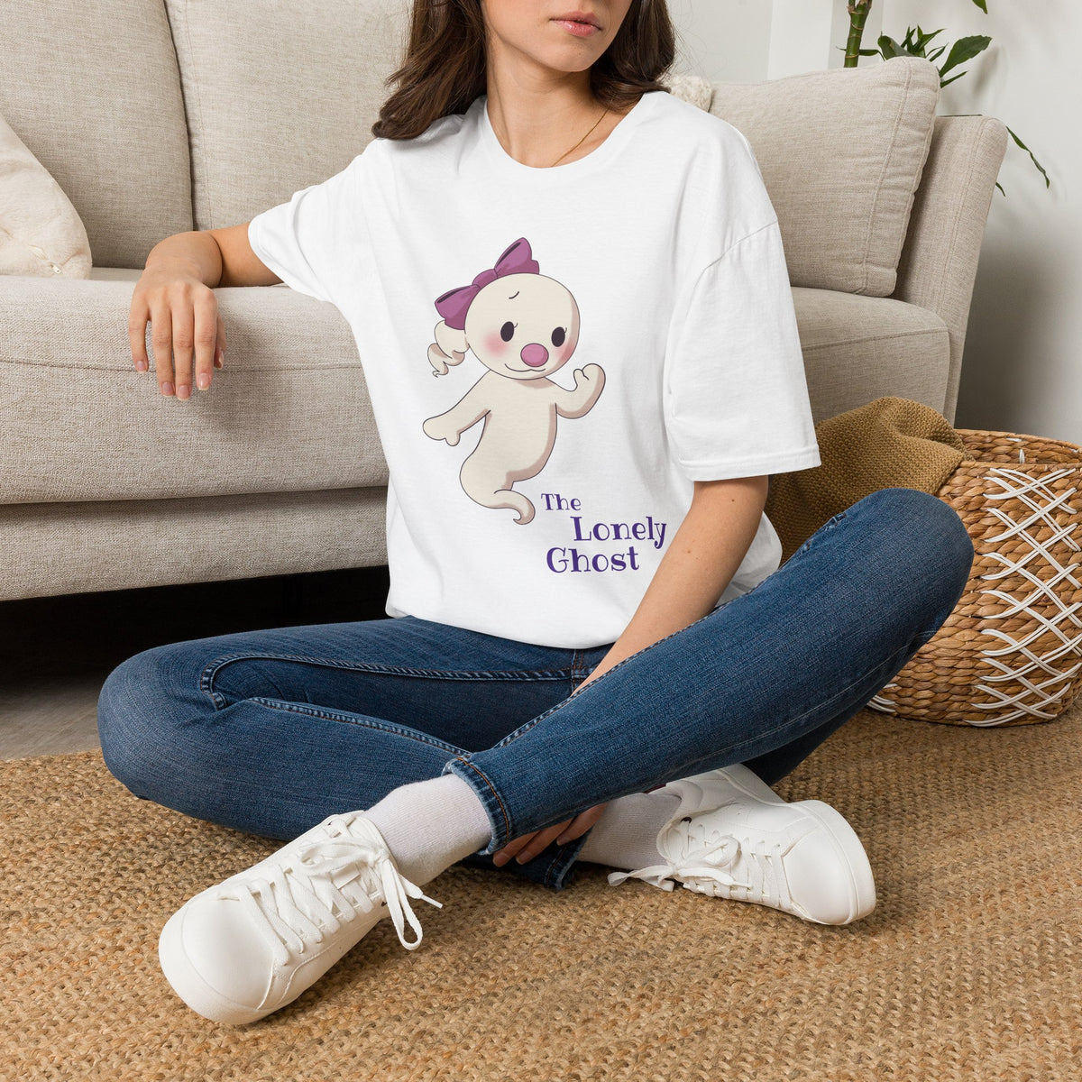 The Lonely Ghost Character T-Shirt