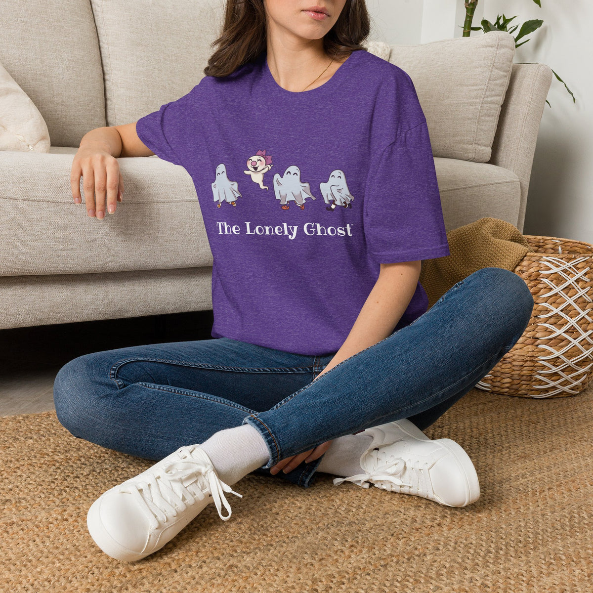 The Lonely Ghost Group Character T-Shirt