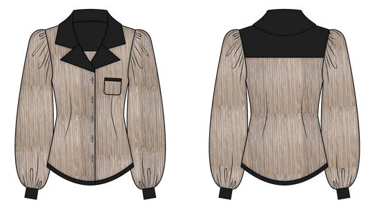 THE FORMATION BLOUSE